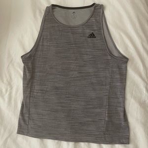 Adidas Men’s Heather Gray Workout Tank